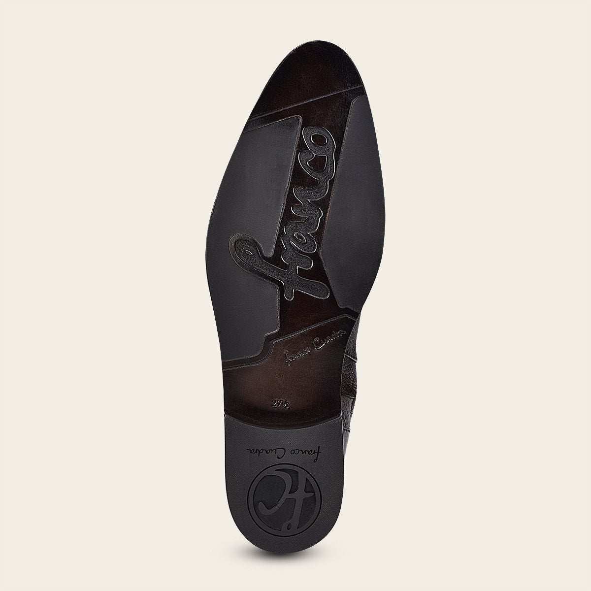 Bota en piel genuina de venado