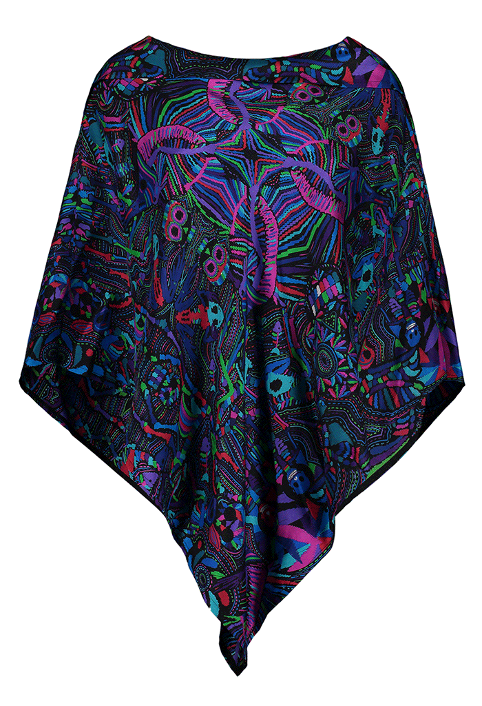 Poncho Viaje al Mictl��n