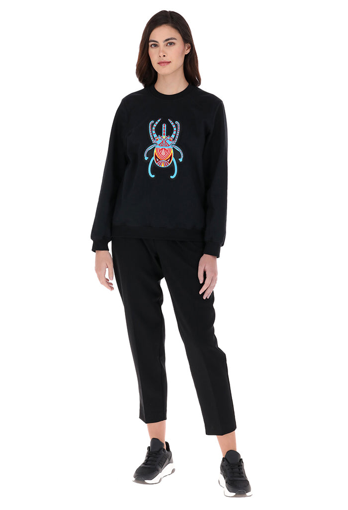 Sudadera Beyeri Hongos D��co Turquesa