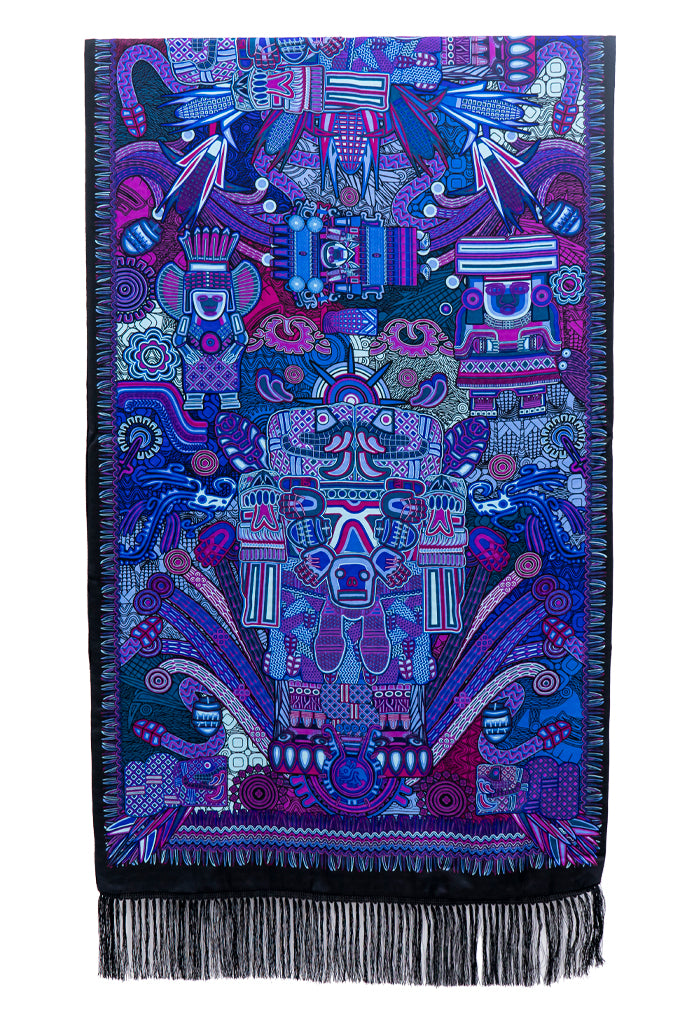 Chalina Con Terciopelo Diosas Mexicas