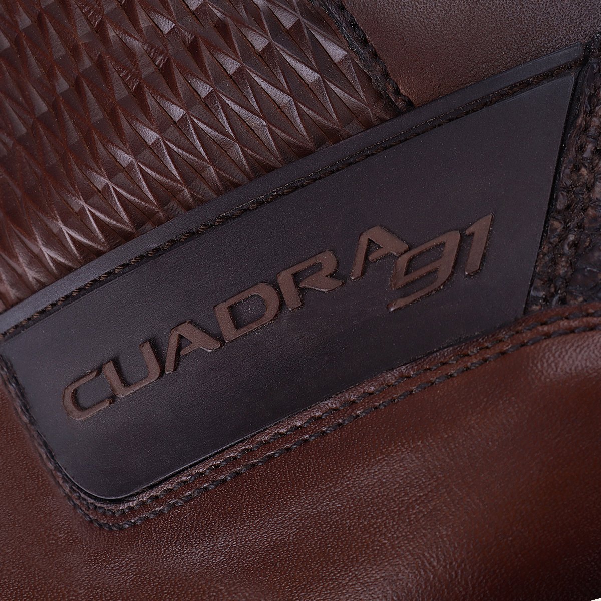 Bota en piel genuina de pitón.