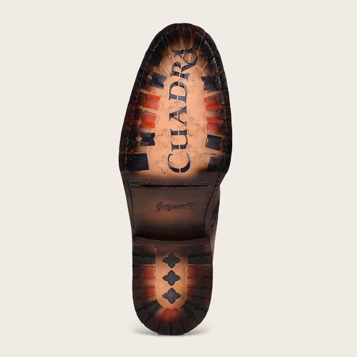 Bota para caballero en piel genuina