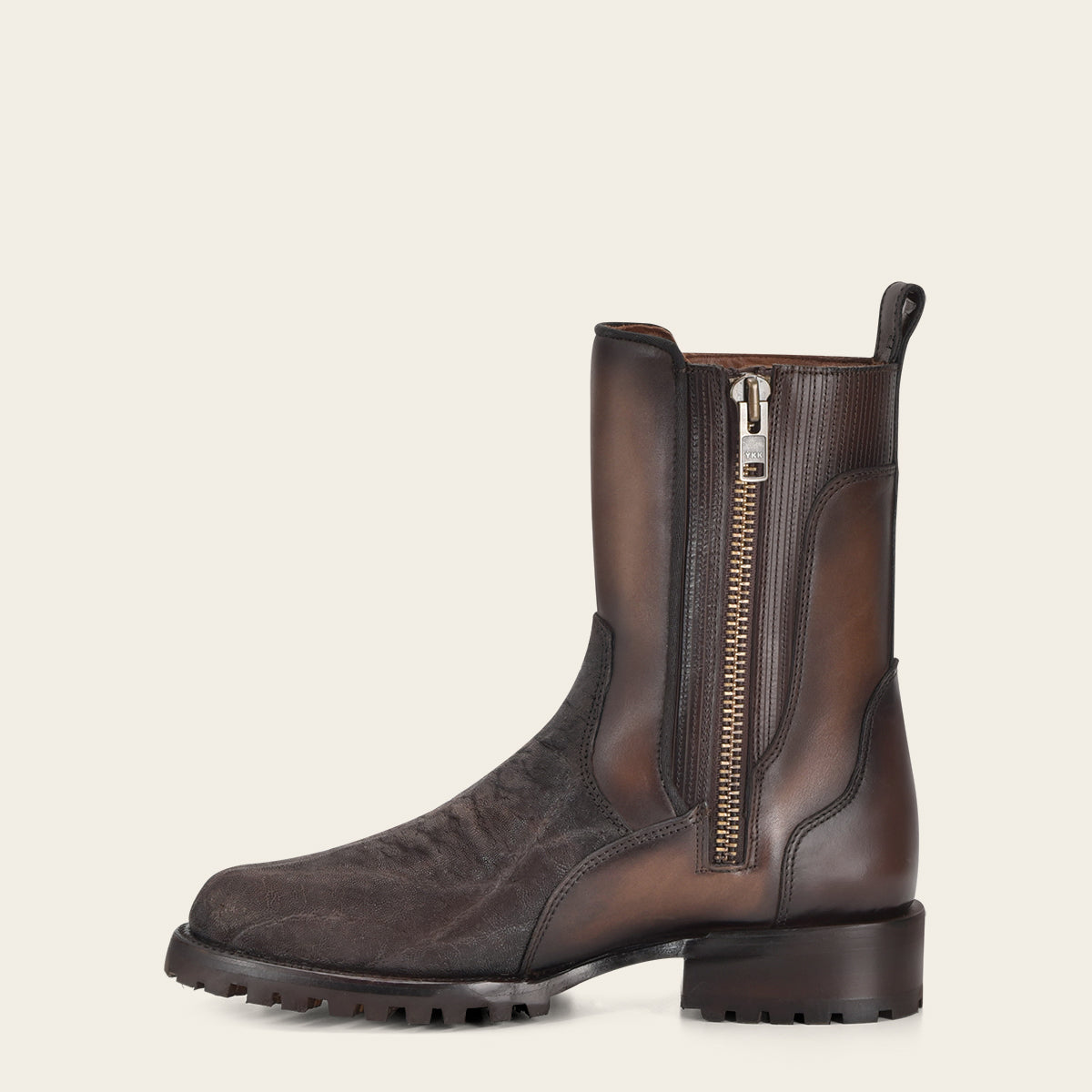 Bota en Piel Genuina de Elefante.