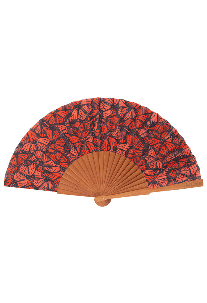 Abanico Iik Mariposa Monarca