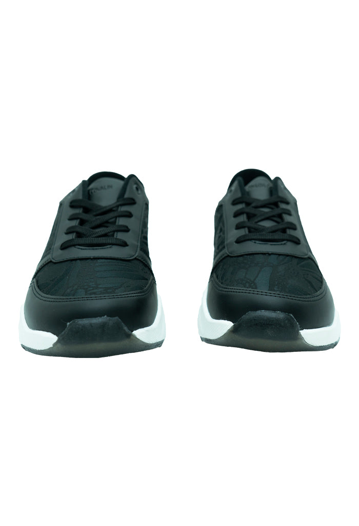 Tenis Beel Hombre Mariposa Vitral Negro/Gris