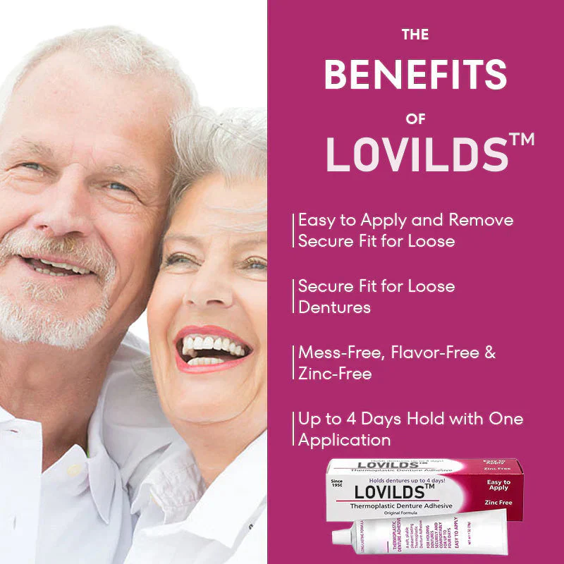 🦷BUY 2 GET 2 FREE🎁LOVILDS™Thermoplastic Denture Adhesive-Official Brand Store