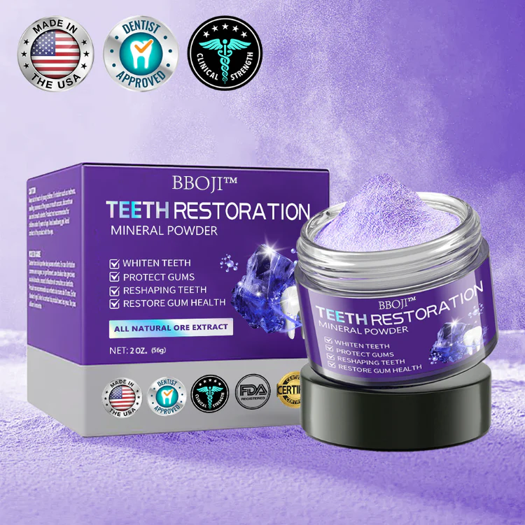 ✨ Last Day Discount: 79% OFF 🌸 BBOJI™ TeethRestoration Mineral Powder (ADA recommended)