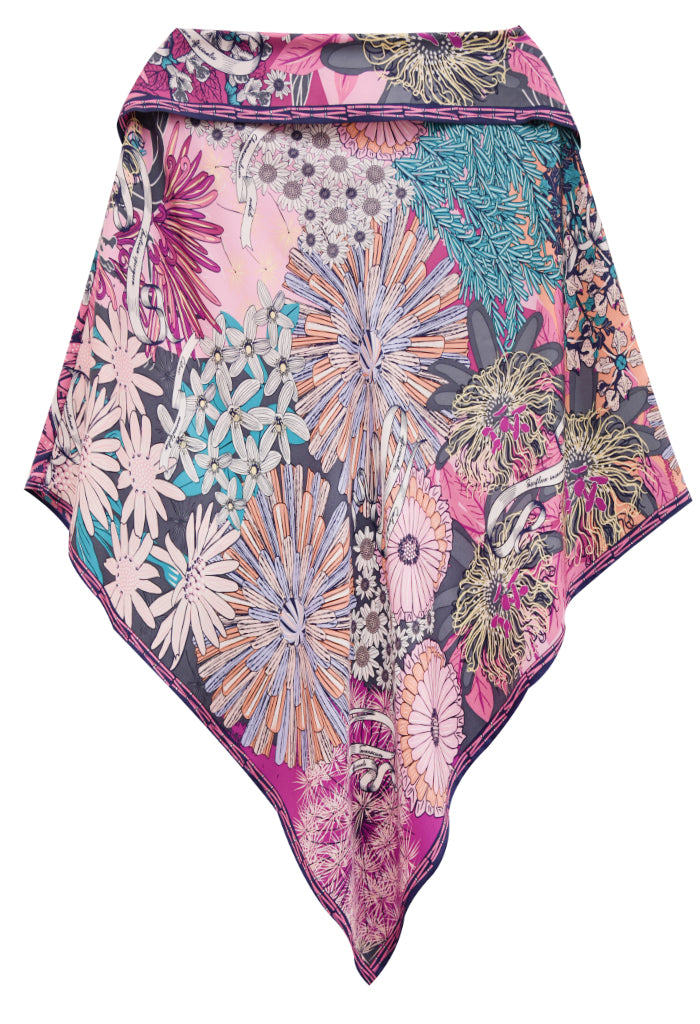 Poncho Herbolaria Flores