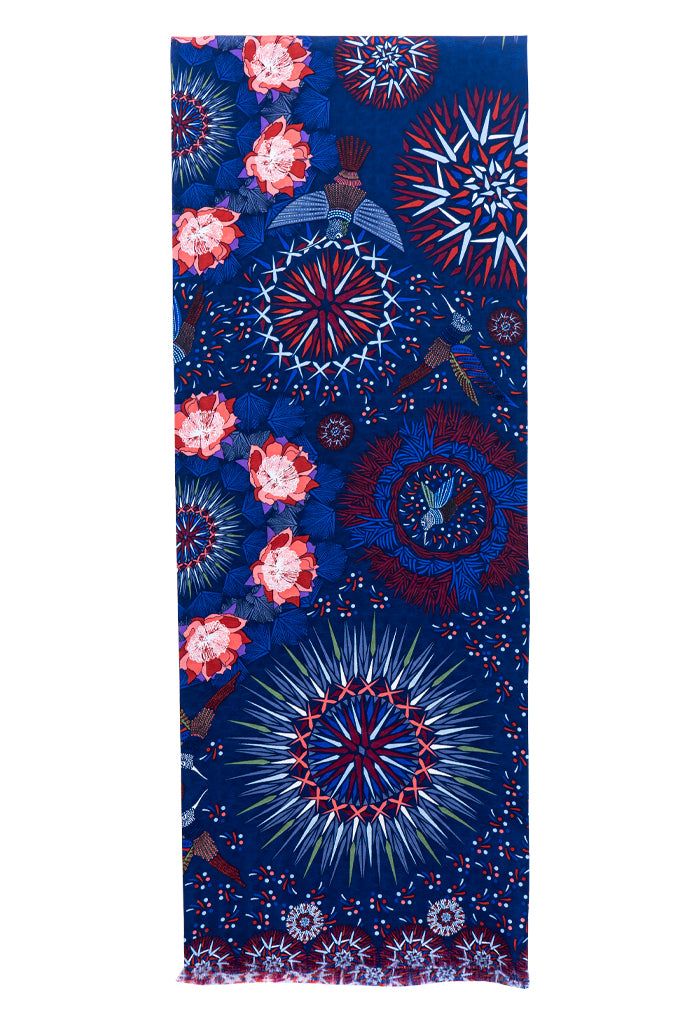 Bufanda Doble Vista Colibr��