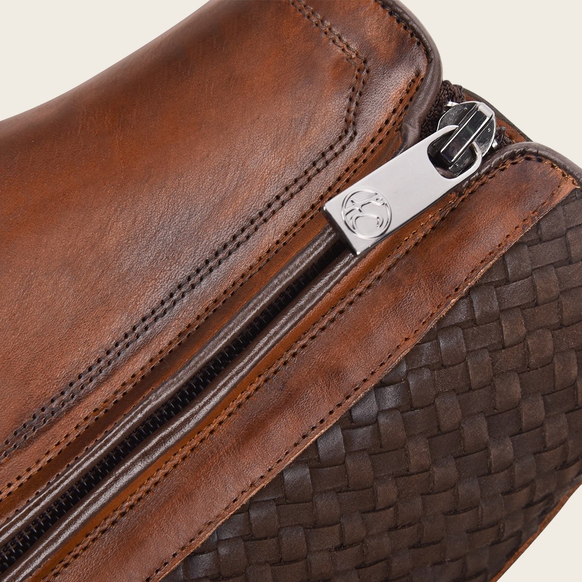 Botín entretejido para caballero