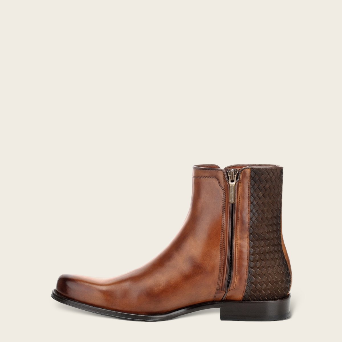 Botín entretejido para caballero