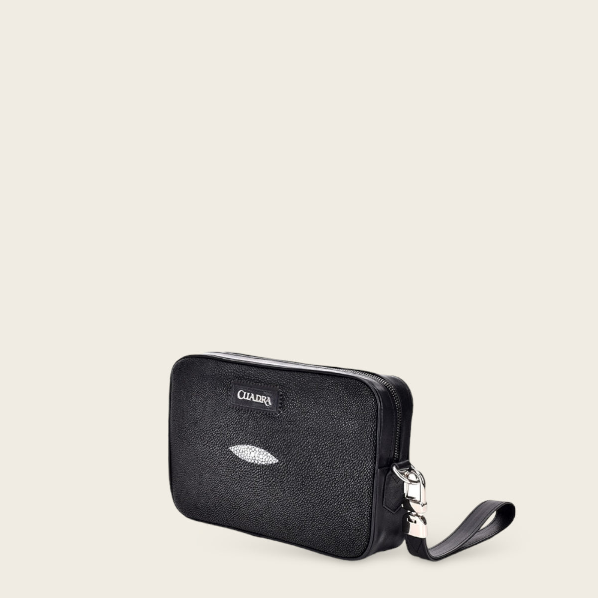 Bolso para hombre en piel exótica