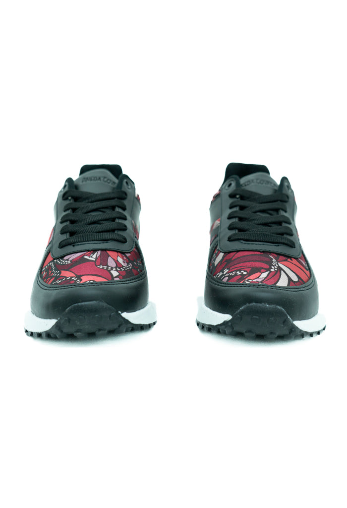 Tenis Beel Mujer Vuelo de Mariposa Rojo