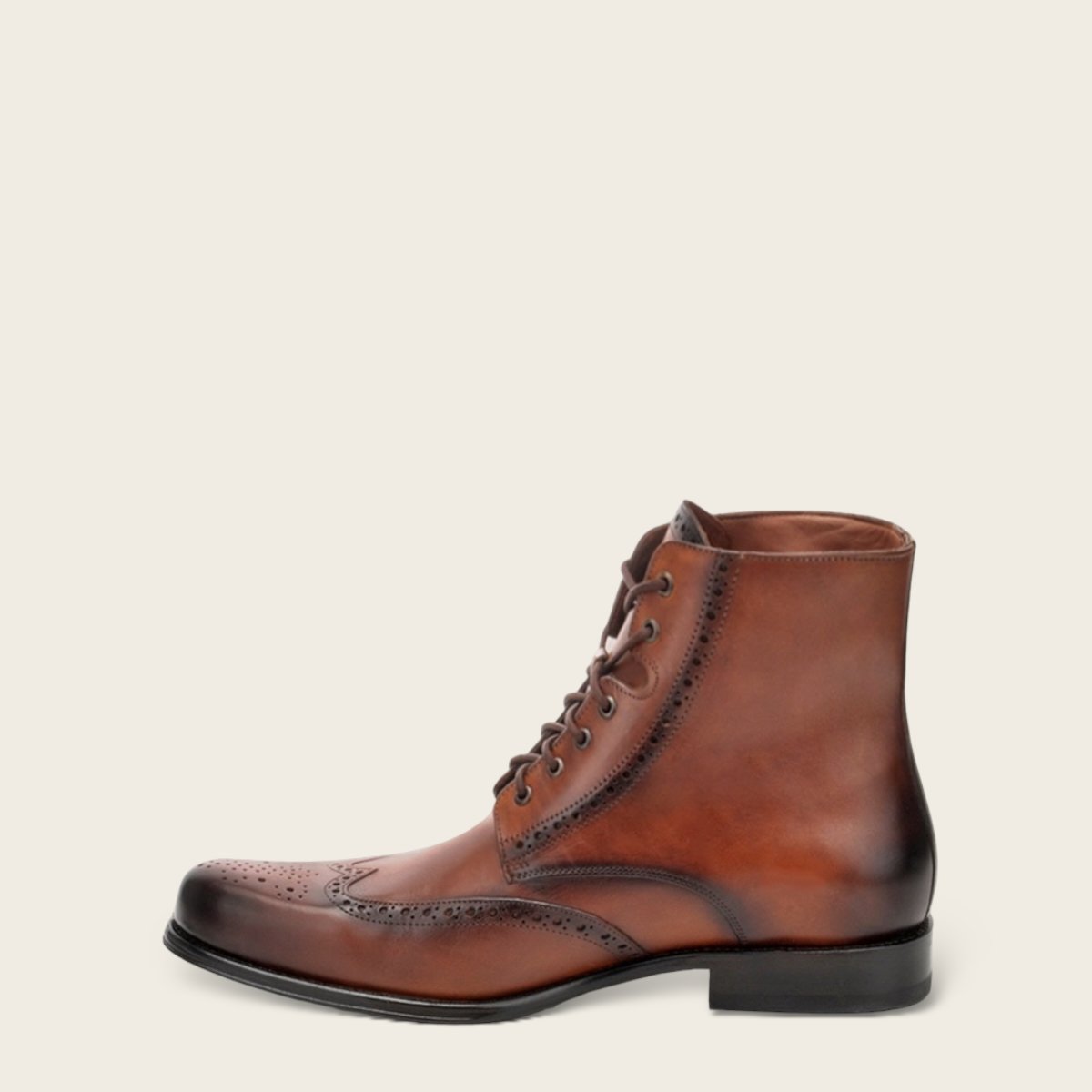 Botín para hombre con brocado