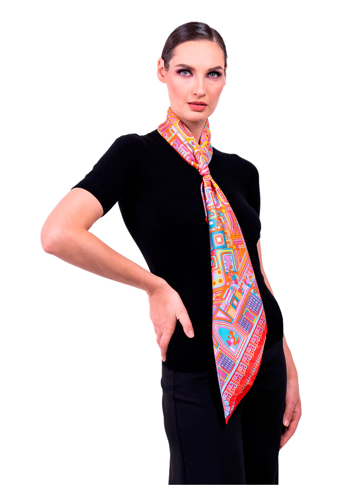 Mascada Ruta Puuc 90 cm