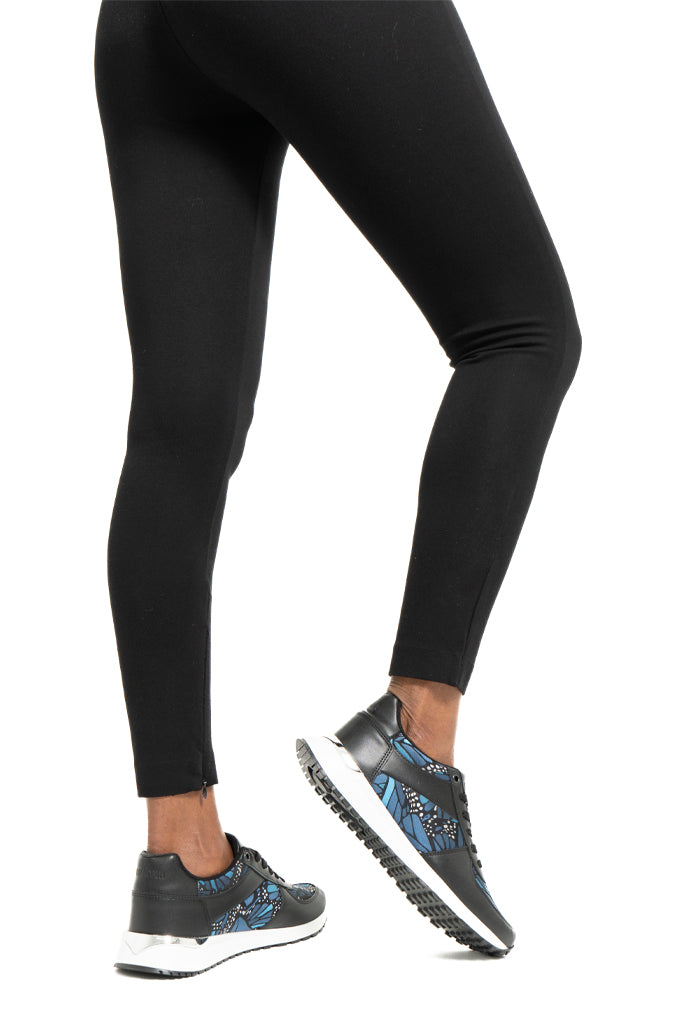 Tenis Beel Mujer Mariposa Vitral Marino