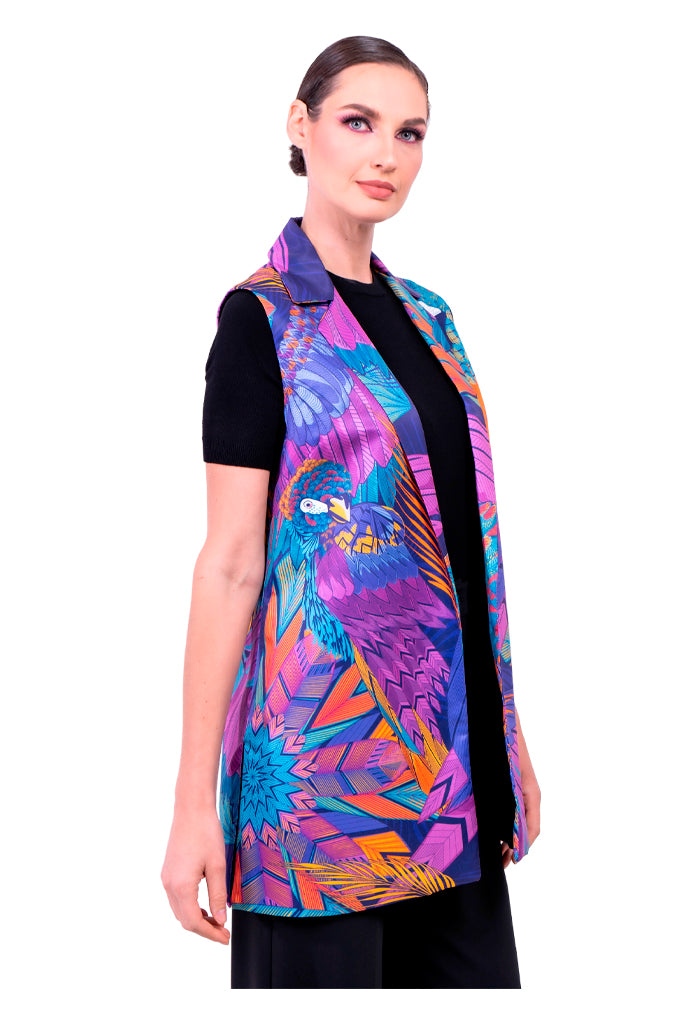 Chaleco Okuili Guacamaya