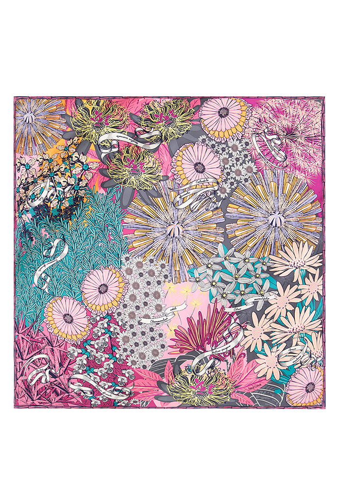 Mascada Herbolaria Flores 90 cm