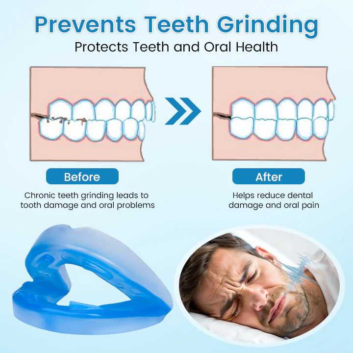 🌙 SLEEP PEACEFULLY, STRONG TEETH! 🦷 QIAWI™ Anti-snoring & anti-grinding mouthguard