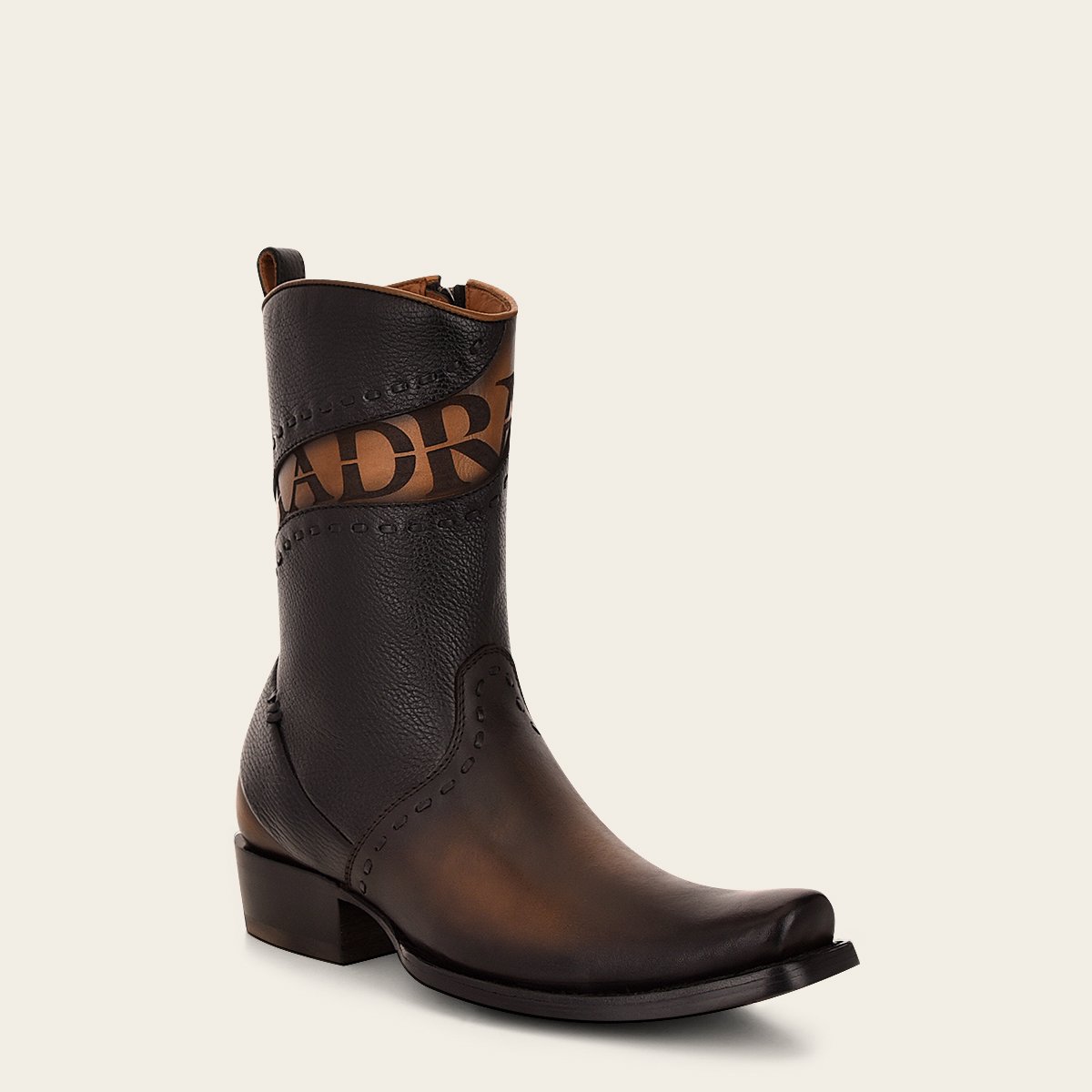 Bota de piel para caballero