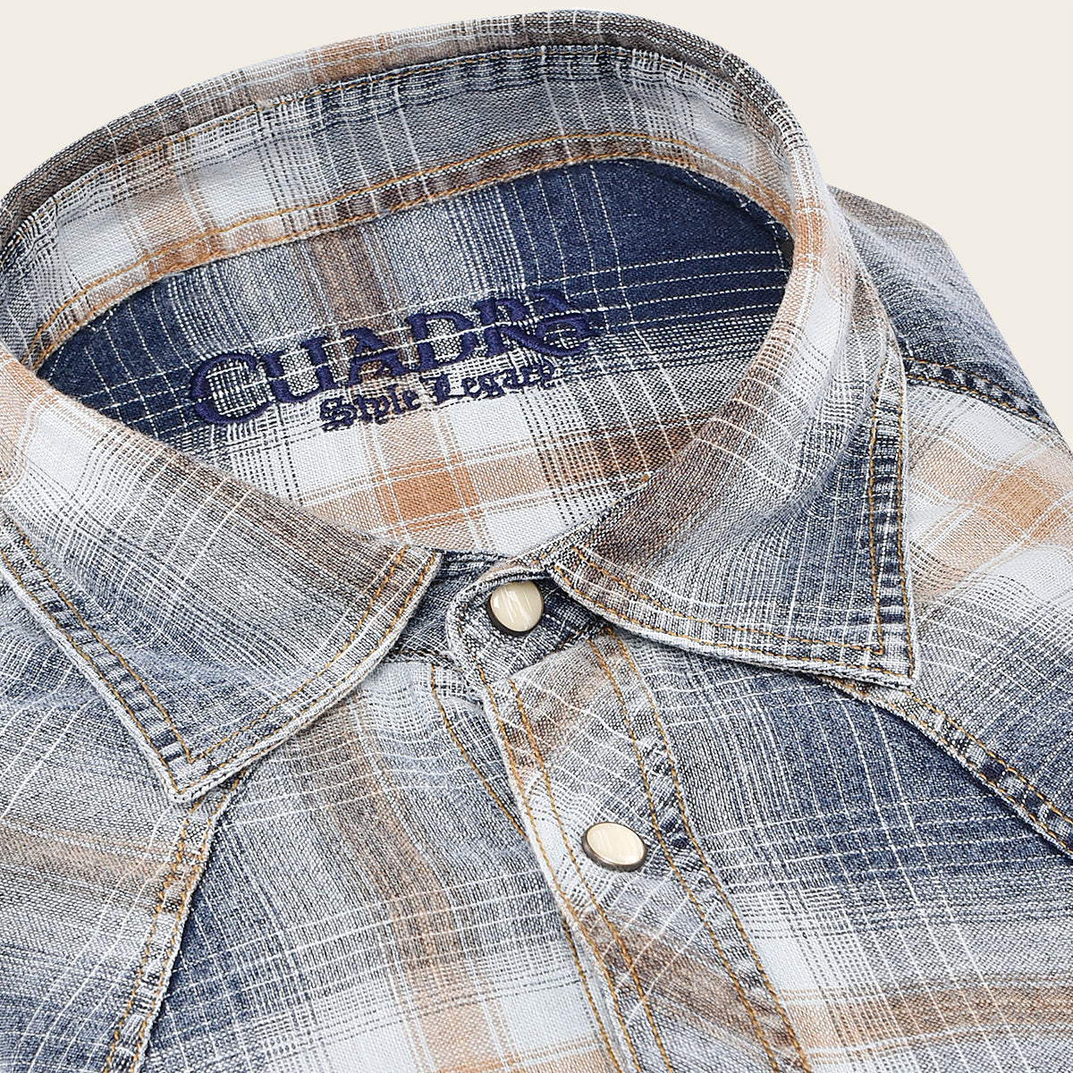 Camisa Cuadra Para Caballero.