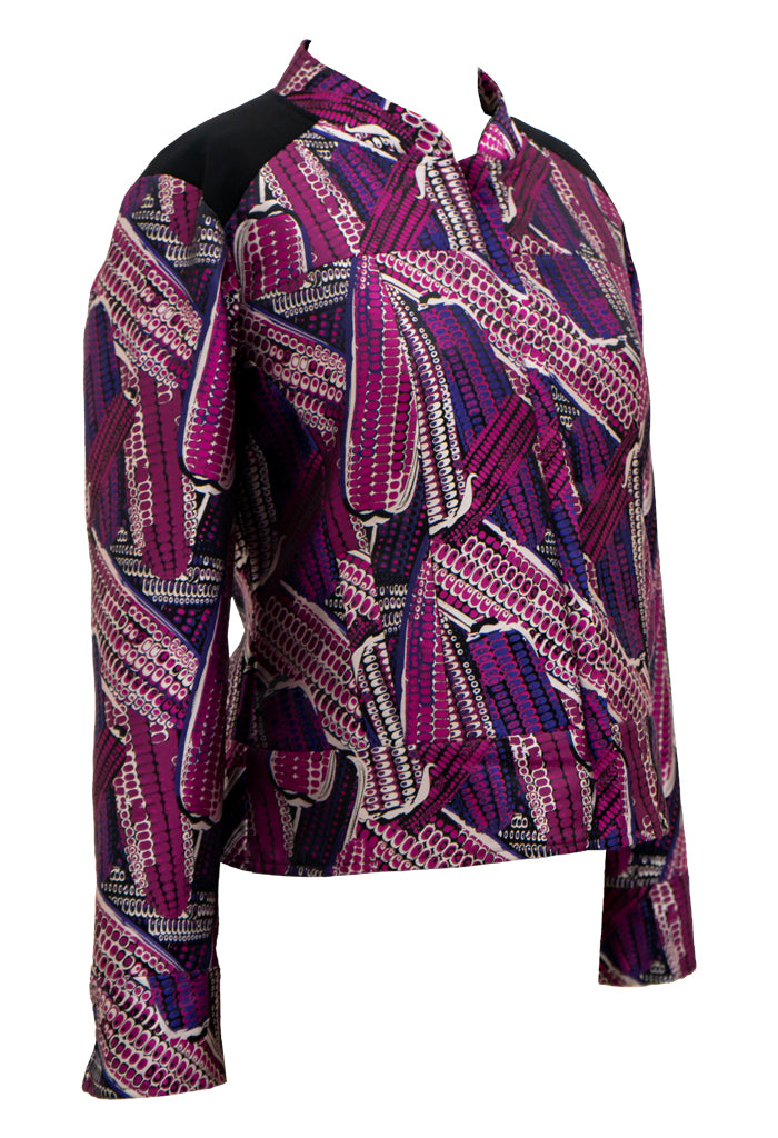 Chamarra Aak Mazorca Morado/Rosa