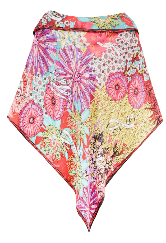 Poncho Herbolaria Flores