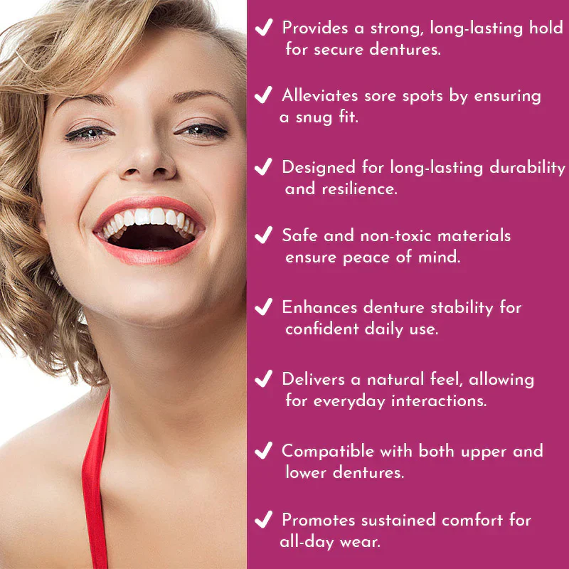 🦷BUY 2 GET 2 FREE🎁LOVILDS™Thermoplastic Denture Adhesive-Official Brand Store