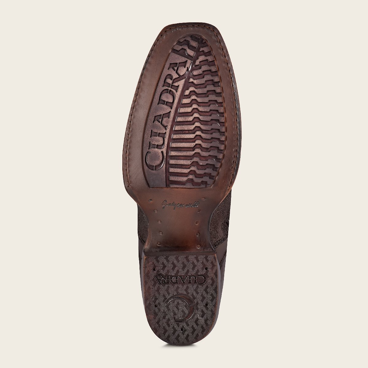 Bota en piel genuina de elefante