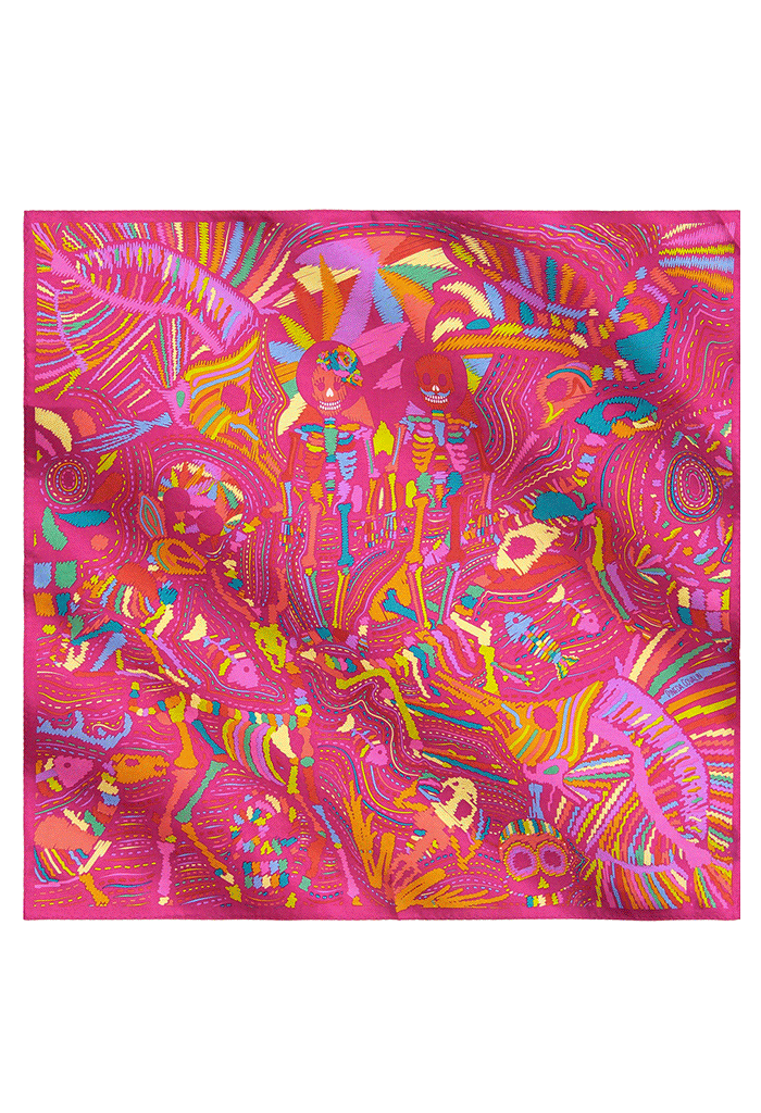 Mascada Viaje al Mictl��n 54 cm