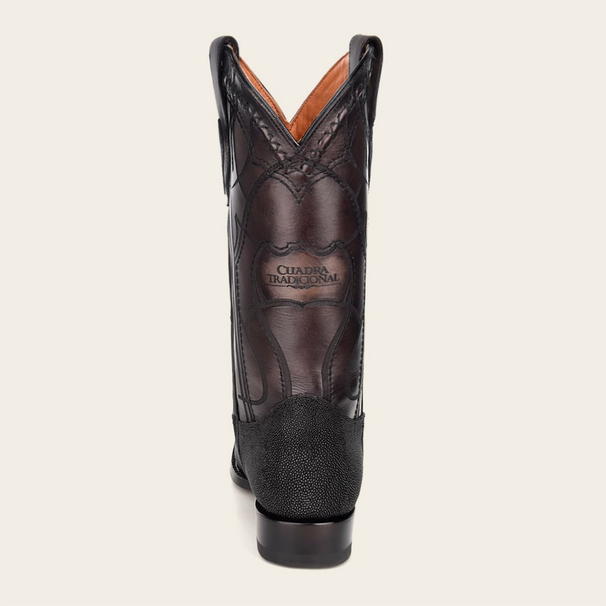 Bota en piel de mantarraya