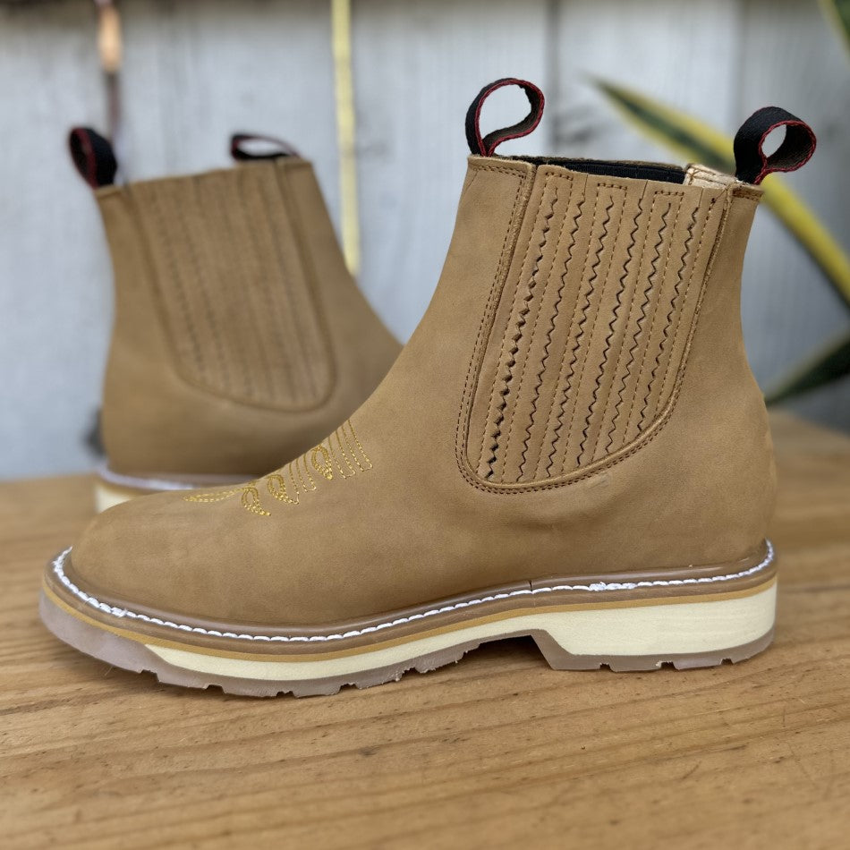 DB-380 Tan - Work Boots with Wolverine Sole