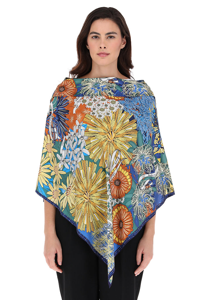 Poncho Herbolaria Flores