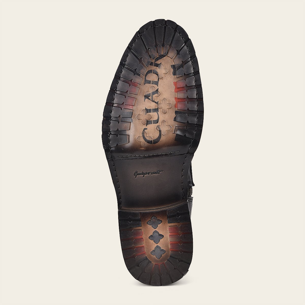 Botín para caballero en piel genuina.