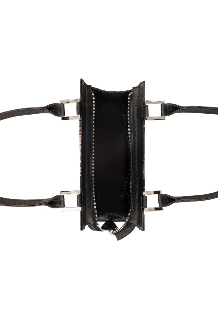 Bolsa Yaab Negro Arte Plumaria Negro