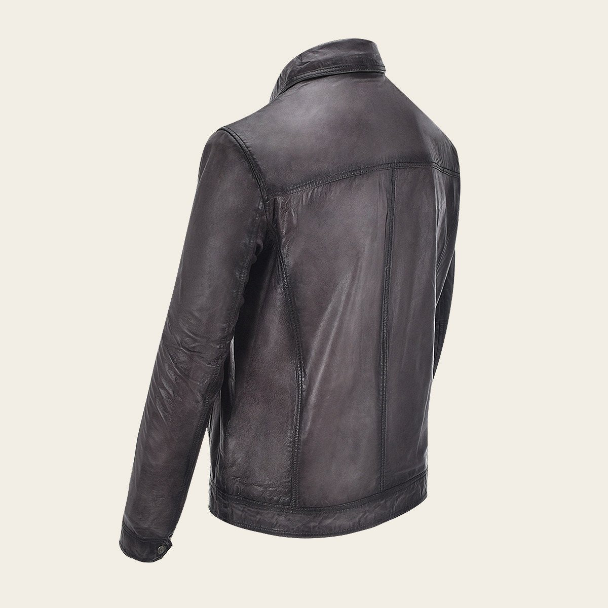 Chamarra Para Caballero En Piel Genuina.