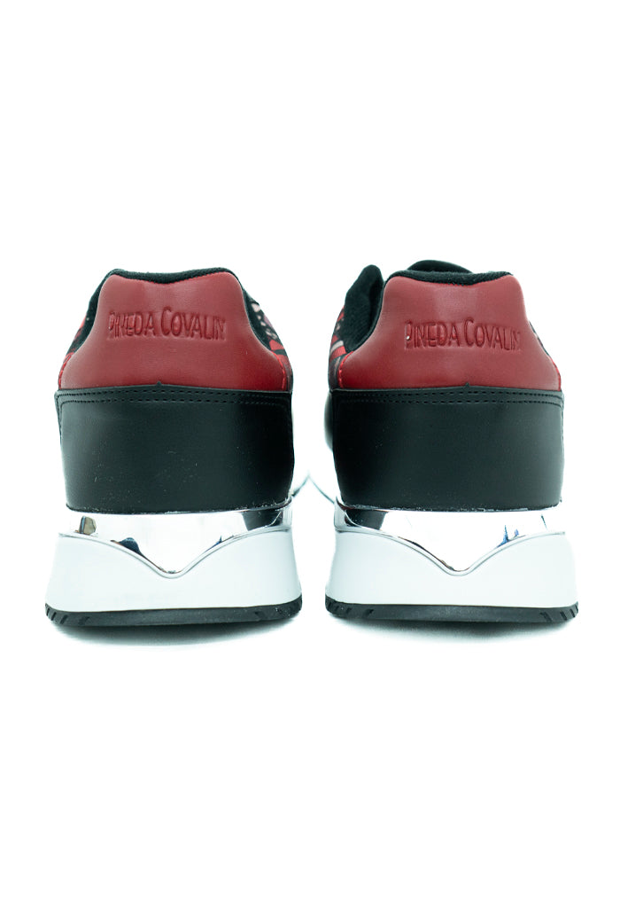 Tenis Beel Mujer Vuelo de Mariposa Rojo