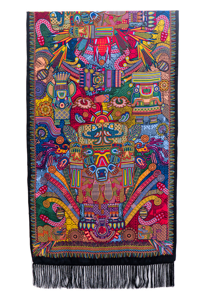 Chalina Con Terciopelo Diosas Mexicas