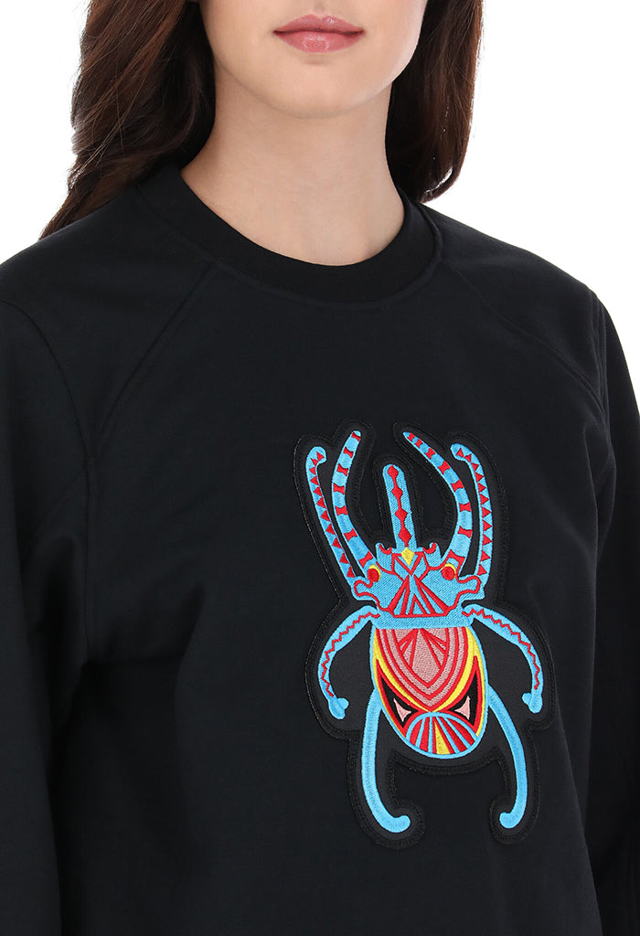 Sudadera Beyeri Hongos D��co Turquesa