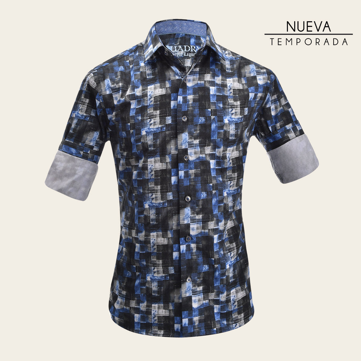 Camisa Cuadra Para Caballero.