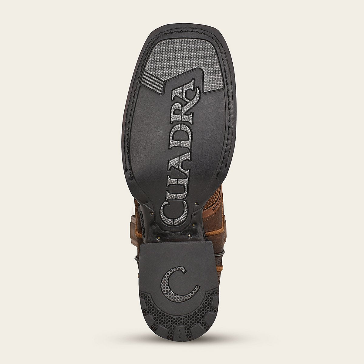 Bota rodeo en piel genuina.