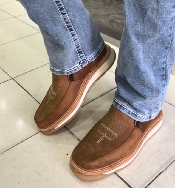 Botin macho para caballero