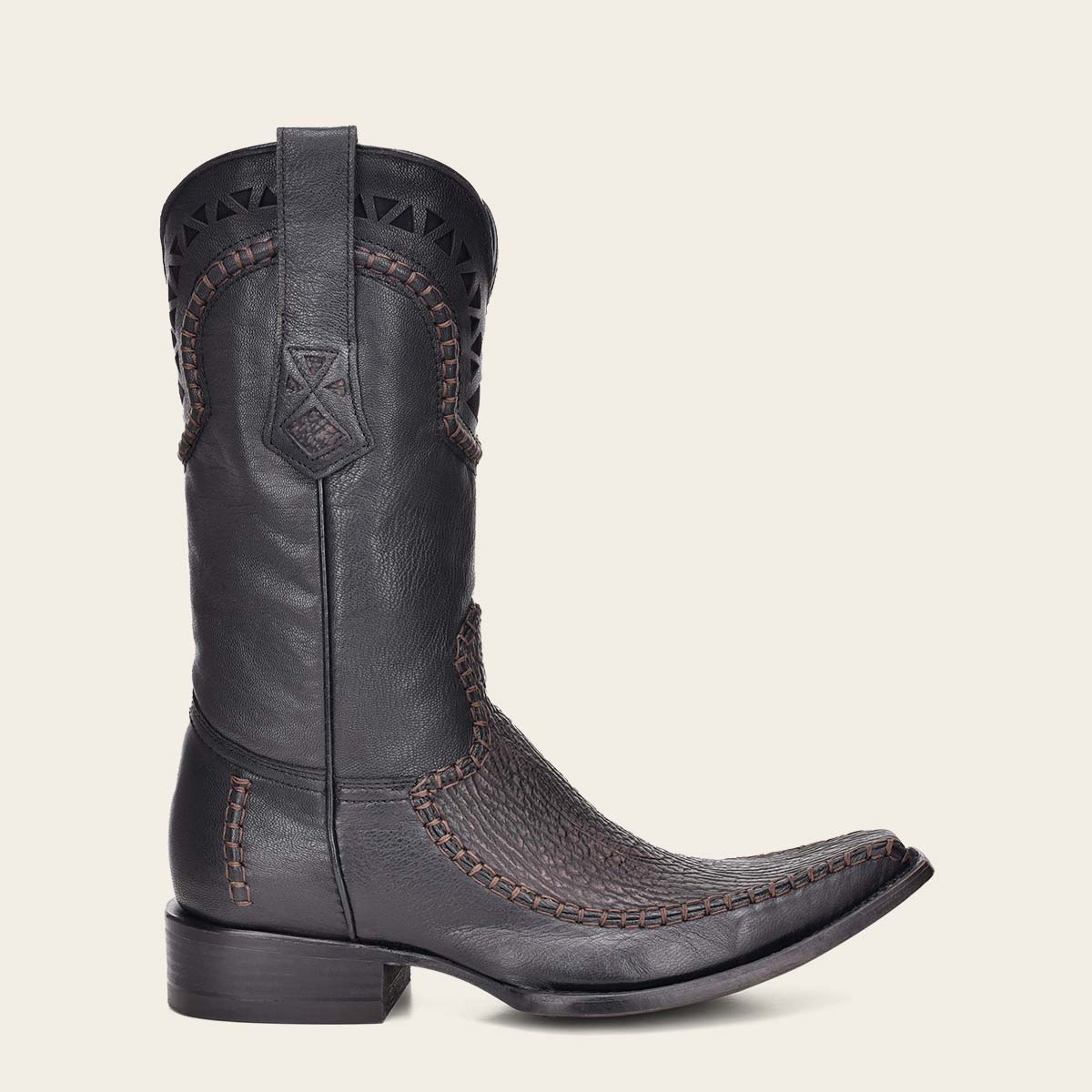 Bota Vaquera Cuadra Para Hombre