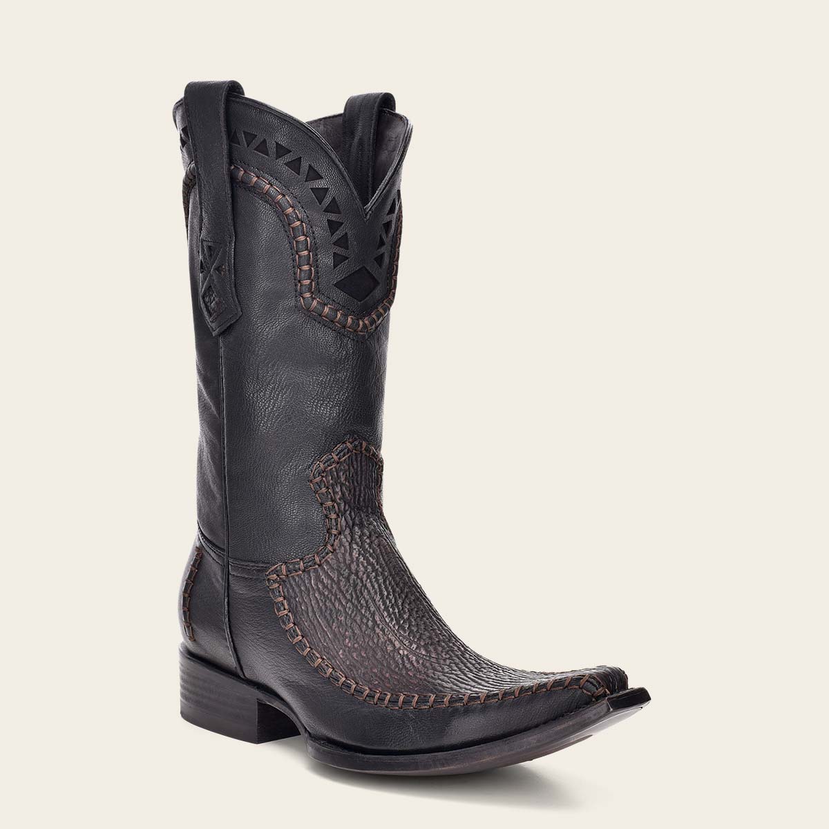 Bota Vaquera Cuadra Para Hombre