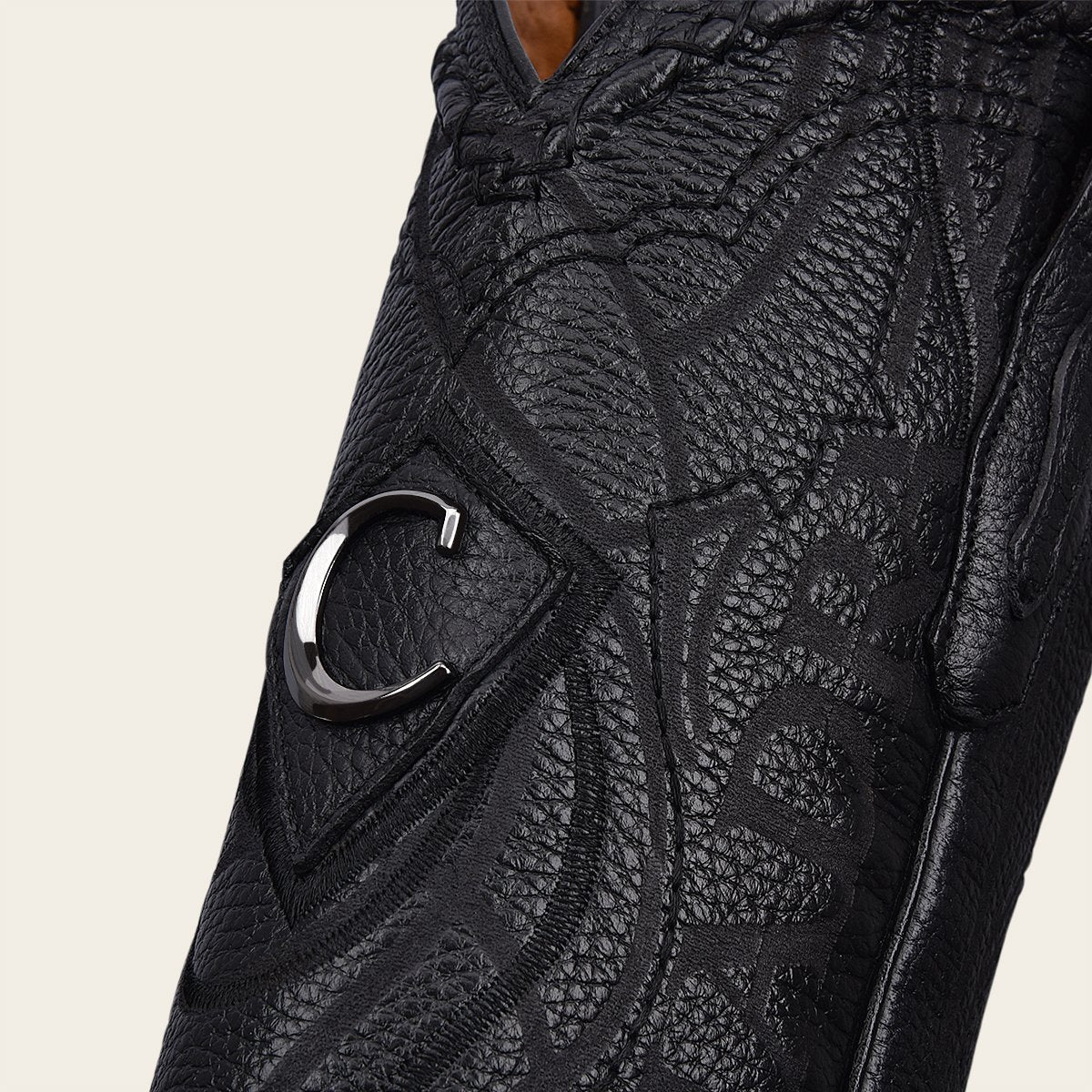 Bota tradicional en piel genuina de venado