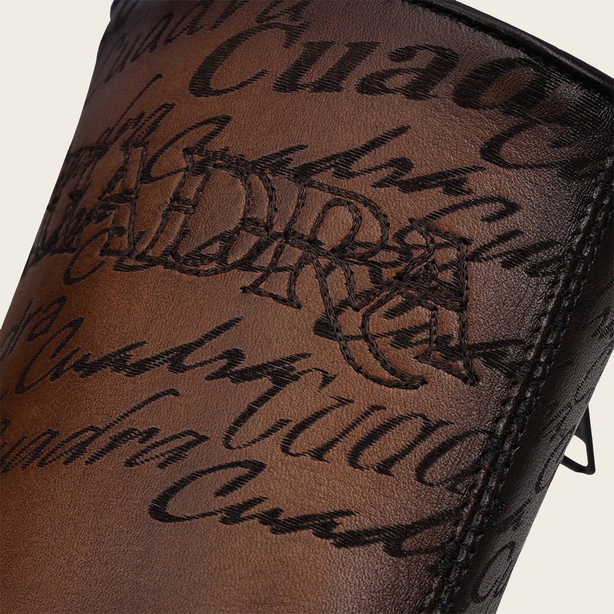 Bota para caballero en piel genuina