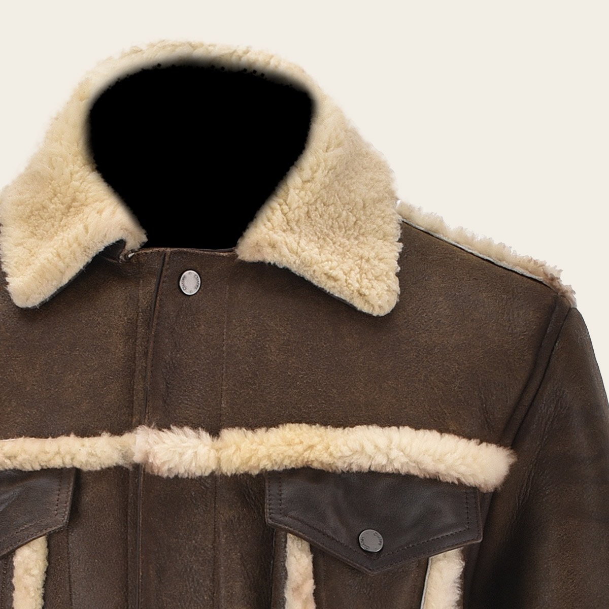 Chamarra Para Caballero En Pelo Genuino.