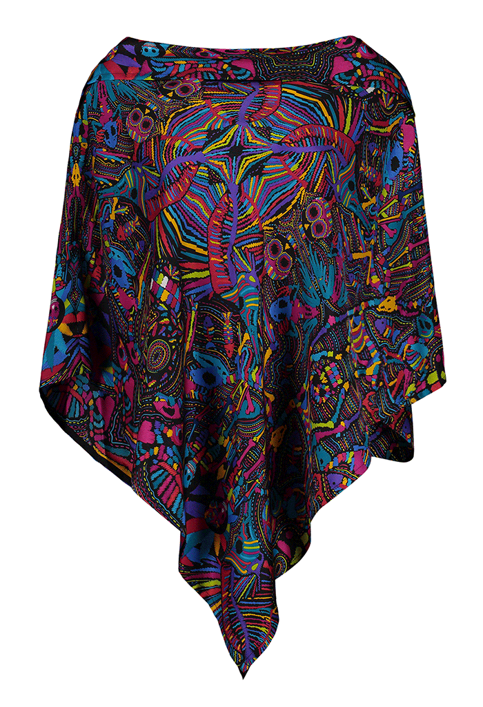 Poncho Viaje al Mictl��n