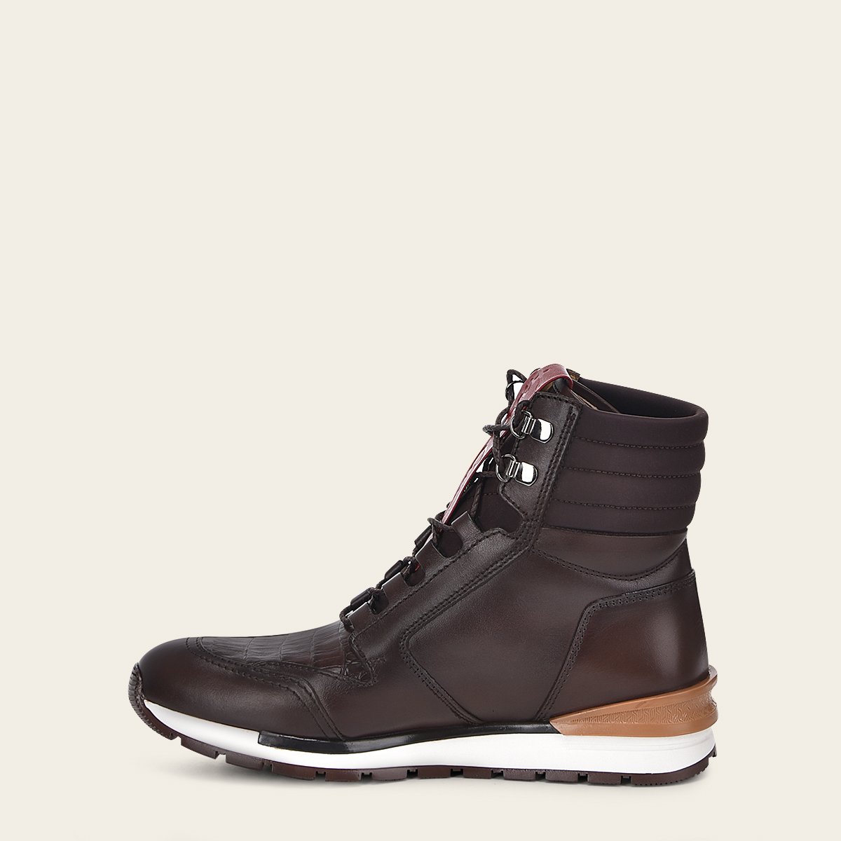 Botín de piel de fuscus