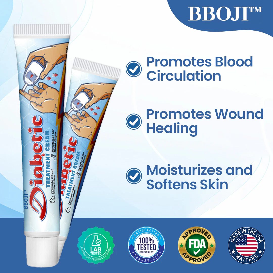 BBOJI™ VitaGluco Diabetes Treatment Cream -👨‍⚕️ American Academy of Dermatology (AAD) Approved